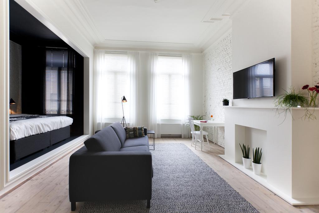 Maison Nationale City Flats & Suites Antwerpen Ruang foto